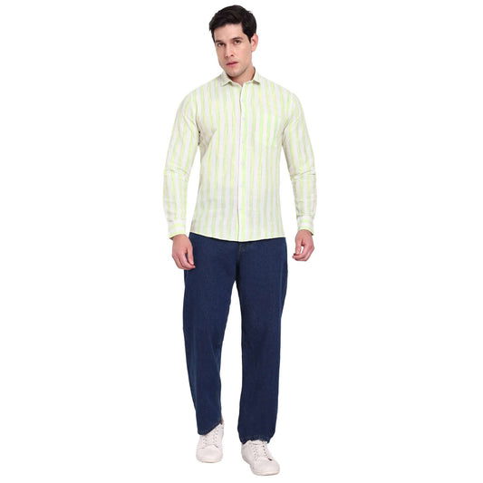 Buy Khadi Cotton Men's Check Shirt India|Full Sleeve with Slimfit Soft Coller|Stylish with Curved Hem Design| Formal Look| Formal Shirts for Men, Moisture Wicking GarmentGlobe