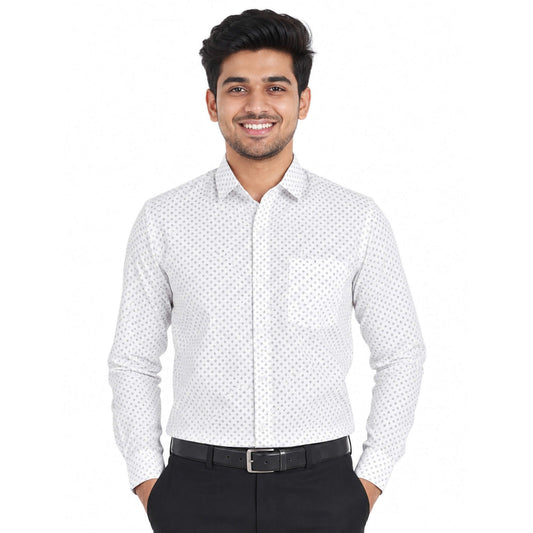 Men’s Cotton Printed Shirt – Formal & Casual Wear