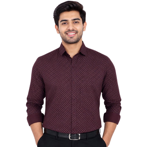 Men’s Cotton Printed Shirt – Formal & Casual Wear