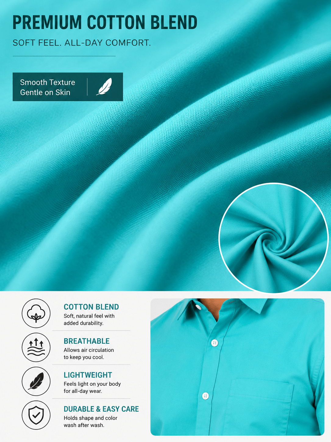 shirt fabric details