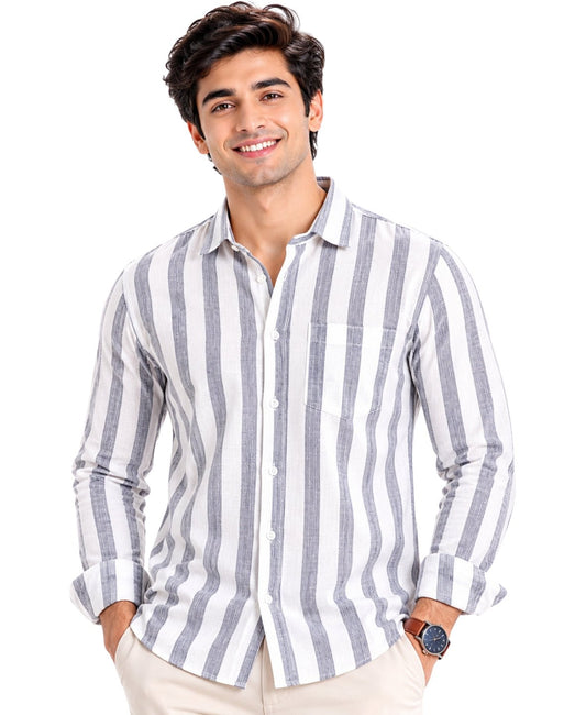 Men’s Solid Cotton khadi Shirt
