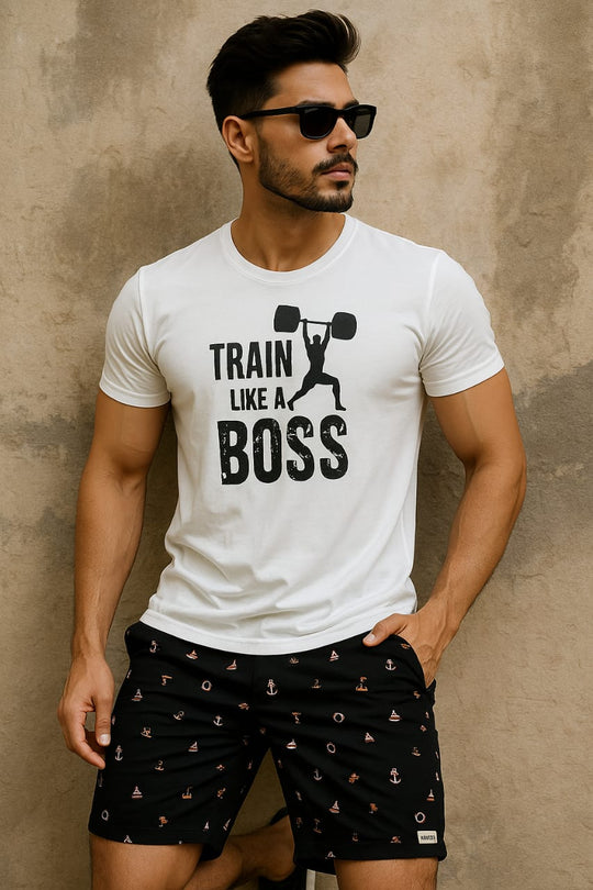 Men's T-shirts - Buy T-shirts for men online in India - GarmentGlobe Menswear Front View