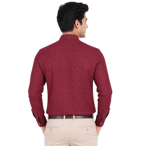 Men’s Cotton Long Sleeve Shirt Regular Fit