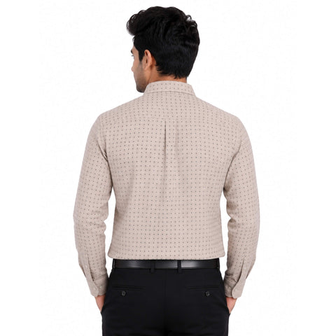 Men’s Cotton Long Sleeve Shirt Regular Fit