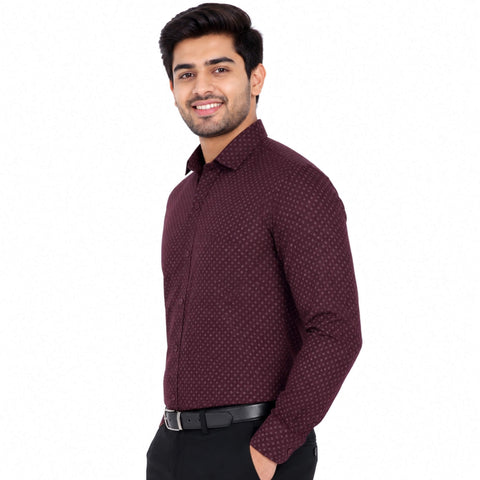 Men’s Cotton Printed Shirt – Formal & Casual Wear