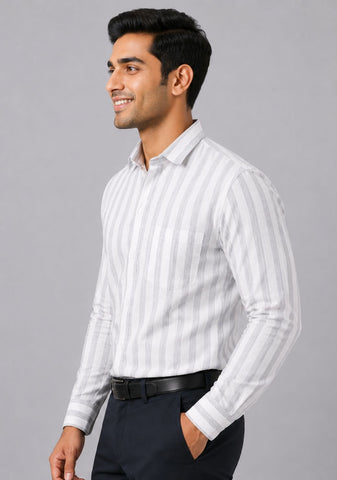 Men’s Solid Cotton khadi Shirt