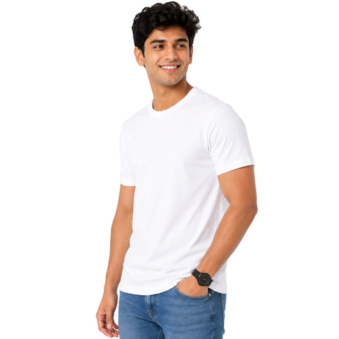 Men’s Cotton T-Shirt – Bio-Washed, Casual & Comfortable