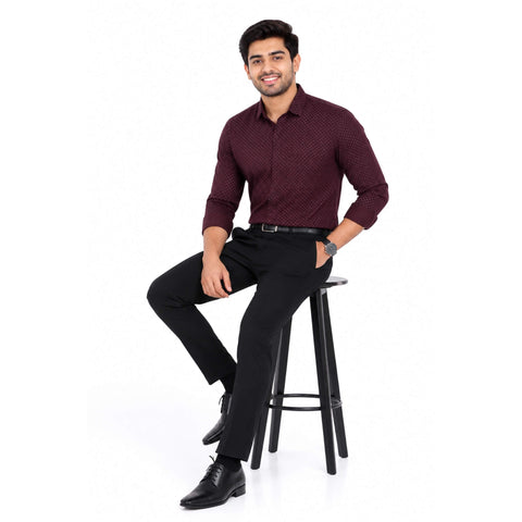 Men’s Cotton Printed Shirt – Formal & Casual Wear
