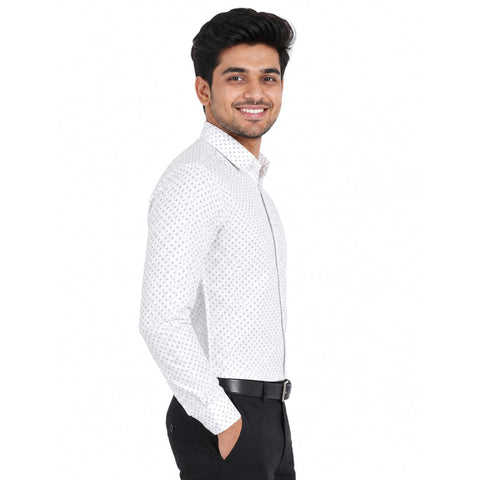 Men’s Cotton Printed Shirt – Formal & Casual Wear