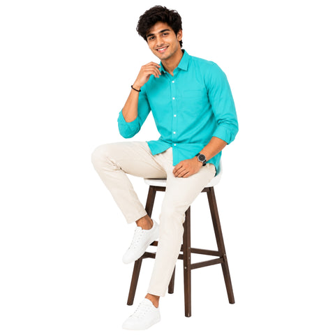 front look shirt sheeting 