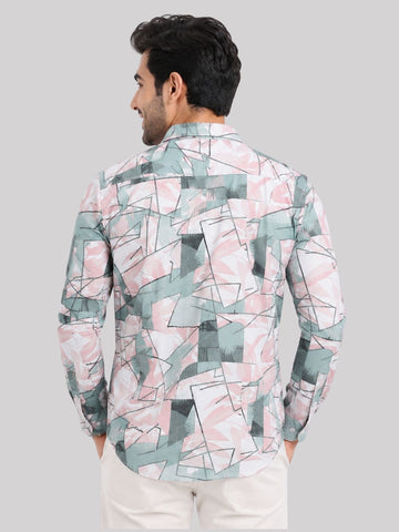 Men’s Cotton Check Shirt|Casual Printed Shirt