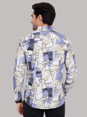 Men’s Cotton Check Shirt|Casual Printed Shirt