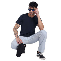 Garment Globe Plain T Shirt for Men Cotton Bio-Wash – Premium Mens Tshirt | Soft & Comfortable Men Tshirts | Stylish Casual Wear Men Tshirt | Breathable T Shirt for Man GarmentGlobe