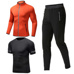 Men's Sportswear Gym Fitness Three Piece Set GarmentGlobe