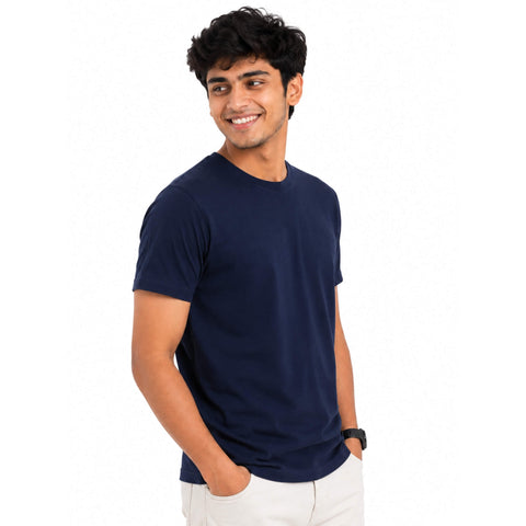 Men’s Cotton T-Shirt – Bio-Washed, Casual & Comfortable