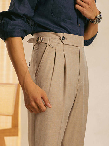 Dress Pants Paris Buckle Pendant Feeling For Men GarmentGlobe