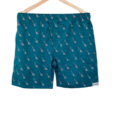 GARMENT GLOBE Men's Cotton Boxer Shorts Soft, Breathable & Comfortable Stylish Nautical Print Elastic Waistband with Drawstring Lightweight & Perfect for Casual Wear Fabric GarmentGlobe
