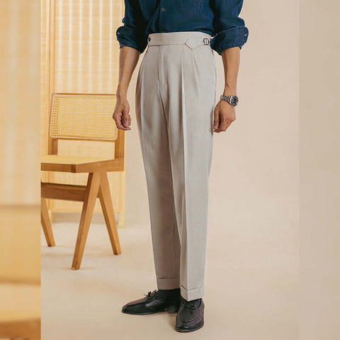 Dress Pants Paris Buckle Pendant Feeling For Men GarmentGlobe