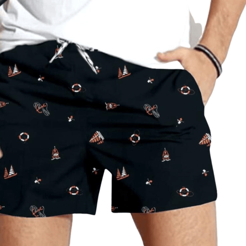 Garment Globe combo cotton boxer printed shorts for men – comfortable half pants, perfect for men, women & boys casual wear
