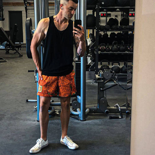 Anime Men Devil Fruit Manga Sports Shorts To Gym Fitn GarmentGlobe