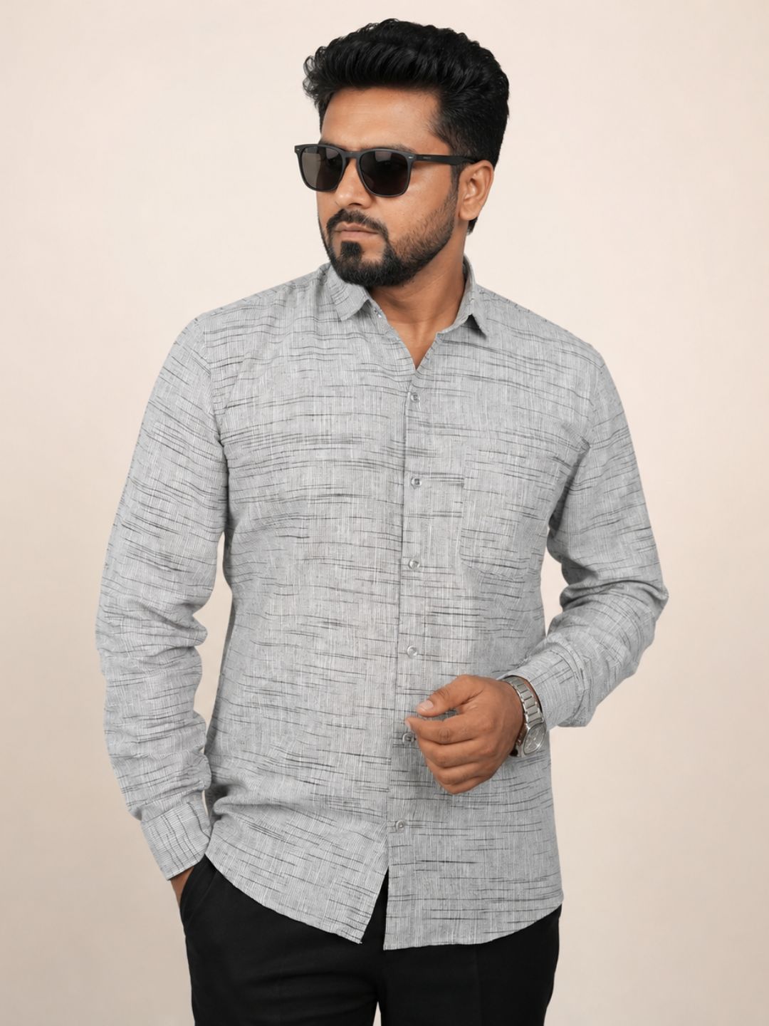 Men's Premium Khadi Cotton Shirt